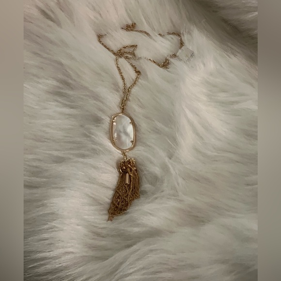 Kendra Scott Rayne Necklace Rose Gold/Ivory Mother Of Pearl One Size - Picture 3 of 3